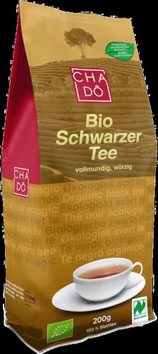 Bio Schwarzer Tee 12 x 200 gr von Cha Dô