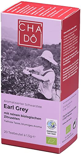 Earl Grey Teebeutel 20x WFTO 2 x 30 gr von Cha Dô