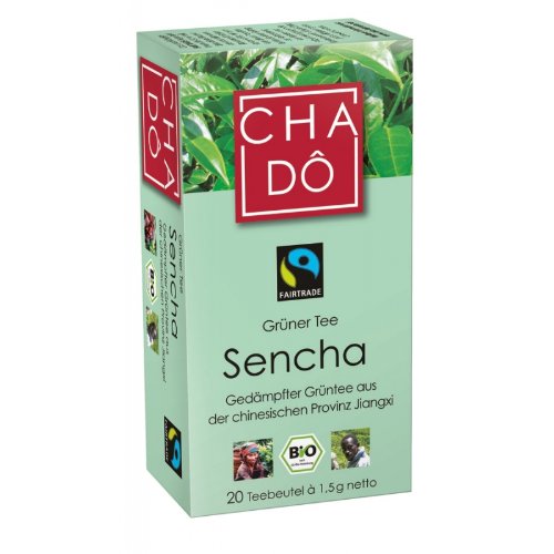 Cha Dô Bio Fairtrade Sencha Teebeutel 20x (1 x 30 gr) von Cha Dô