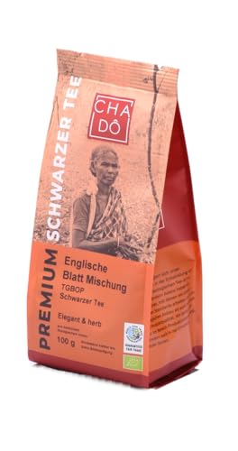 Cha Dô Premium Schwarztee Englische Blatt Mischung 100 g von Cha Dô