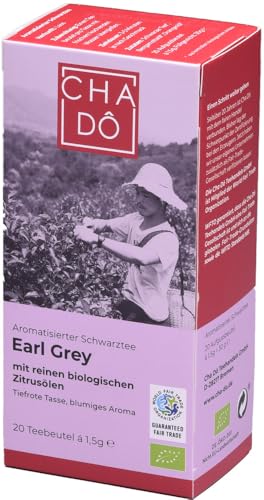 Earl Grey Teebeutel 20x WFTO 18 x 30 gr von Cha Dô