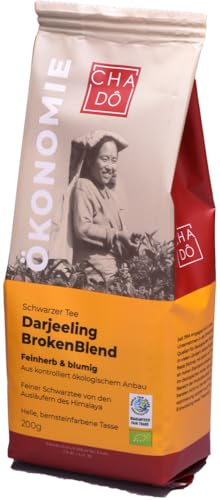 'öko' Darjeeling Broken WFTO 18 x 200 gr von Cha Dô