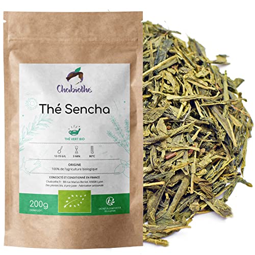 BIO Grüner Sencha Tee 200g - Chabiothé - Natürlicher Grüntee von Chabiothé