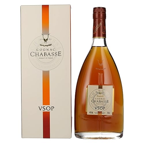 Cognac Chabasse VSOP 4-5 Jahre in Geschenkverpackung - 0,70 Liter, 1er Pack (1 x 700 ml) von Cognac Chabasse