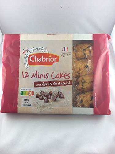 12 Minikuchen mit Schokostücken von Chabrior