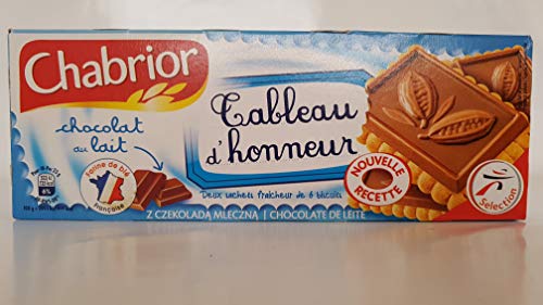 Chabrior Chocolat au lait 150g 12 Milchschokoladenkekse von Chabrior