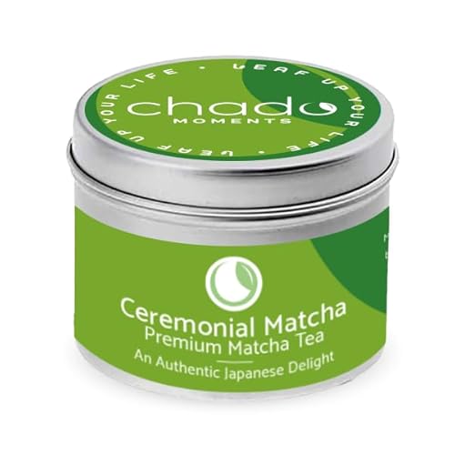 Ceremonial Matcha Premium Japanese Matcha Tea - 30g Tin Cup von Chado Moments