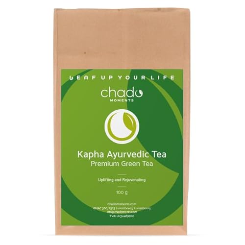 Kapha Ayurvedic Premium Indian Green Tea - 100g Sachet von Chado Moments