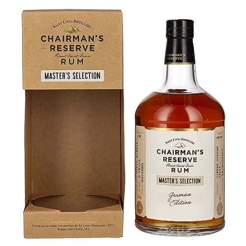 Chairman's Reserve MASTER'S SELECTION German Edition 46,2% Vol. 0,7l in Geschenkbox von Chairman's Reserve