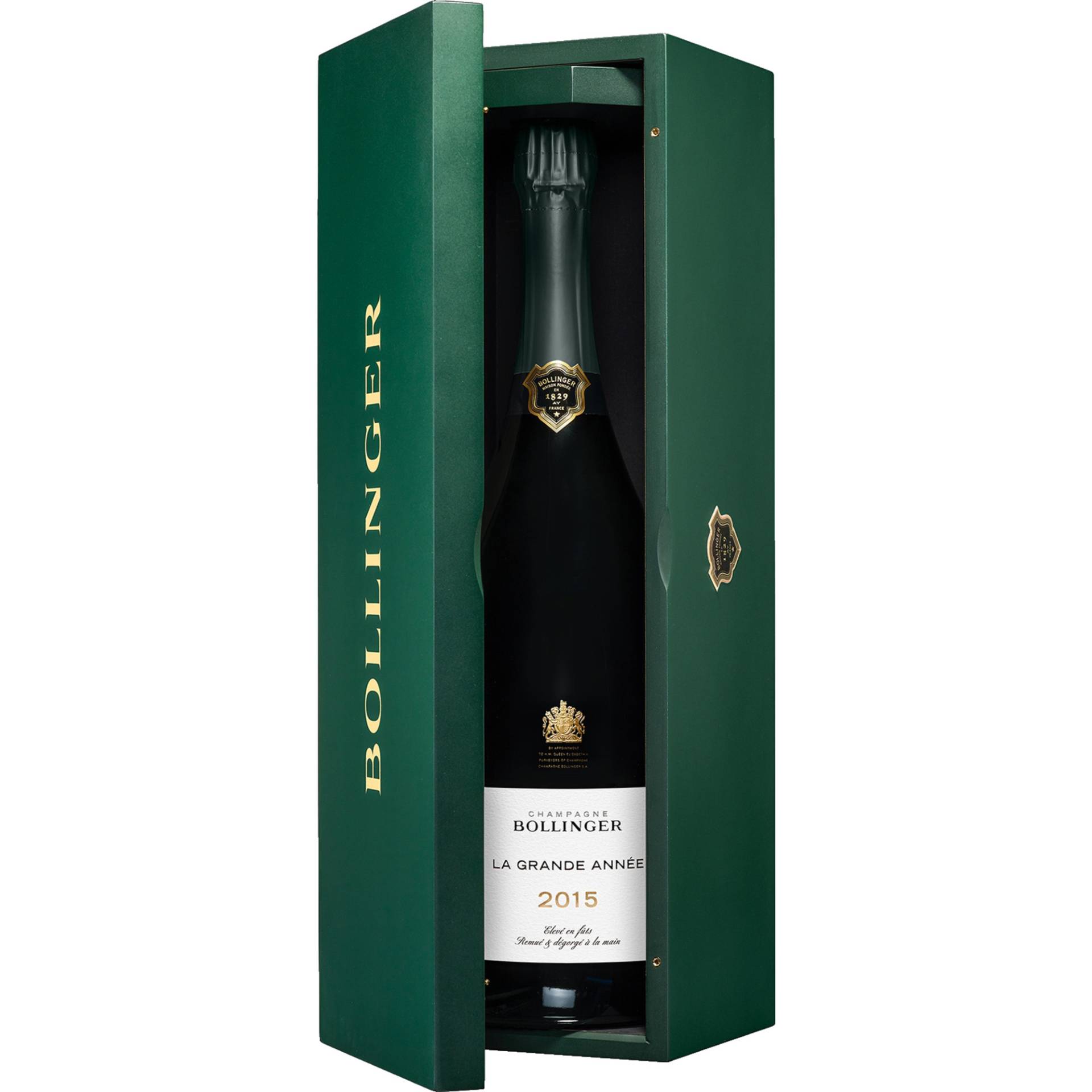 Champagne Bollinger La Grande Année, Brut, Champagne AC, 3L, Holzkiste, Champagne, 2015, Schaumwein von Champagne Bollinger, -51160 Ay-Champagne