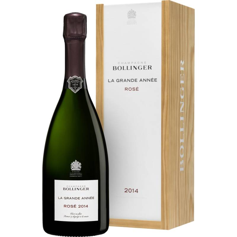 Champagne Bollinger La Grande Année, Brut, Champagne AC, Holzkiste, Champagne, 2014, Schaumwein von Champagne Bollinger, -51160 Ay-Champagne