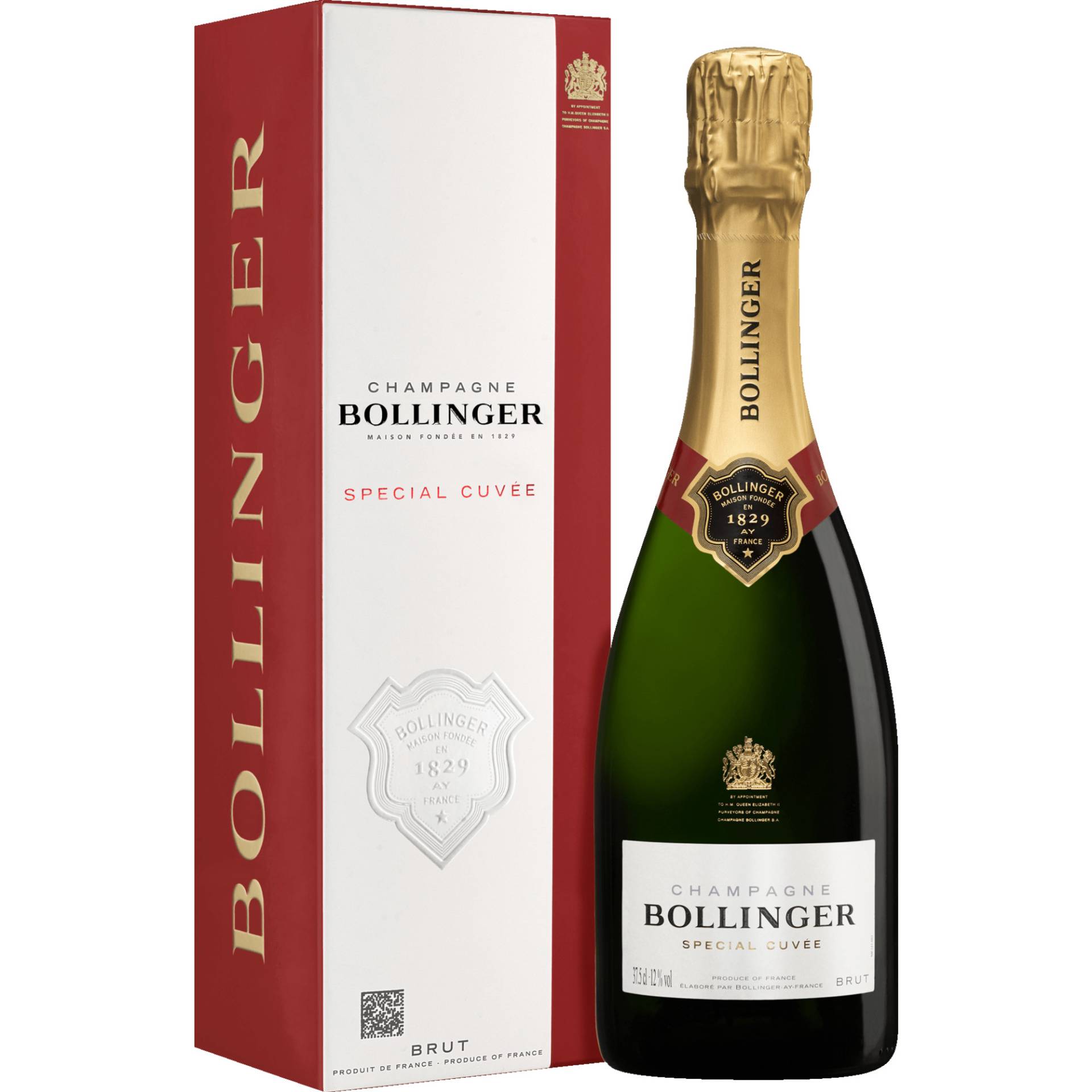 Champagne Bollinger Special Cuvée, Brut, 0,375L, Geschenkverpackung, Champagne, Schaumwein von Champagne Bollinger,51160,Ay-Champagne,Frankreich