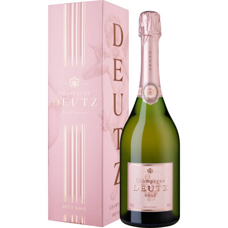 Champagne Deutz Rosé, Brut, Champagne AC, Geschenketui, Champagne, Schaumwein von Champagne Deutz, Ay Champagne, France