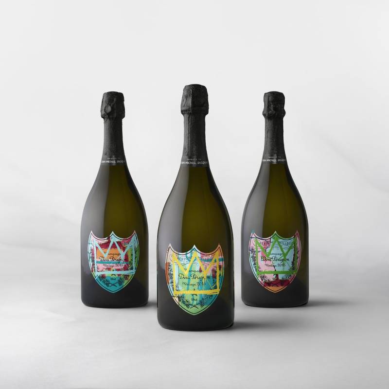 Dom Pérignon Vintage 2015 Jean-Michel Basquiat Special Edition 3er Set von Champagne Dom Pérignon