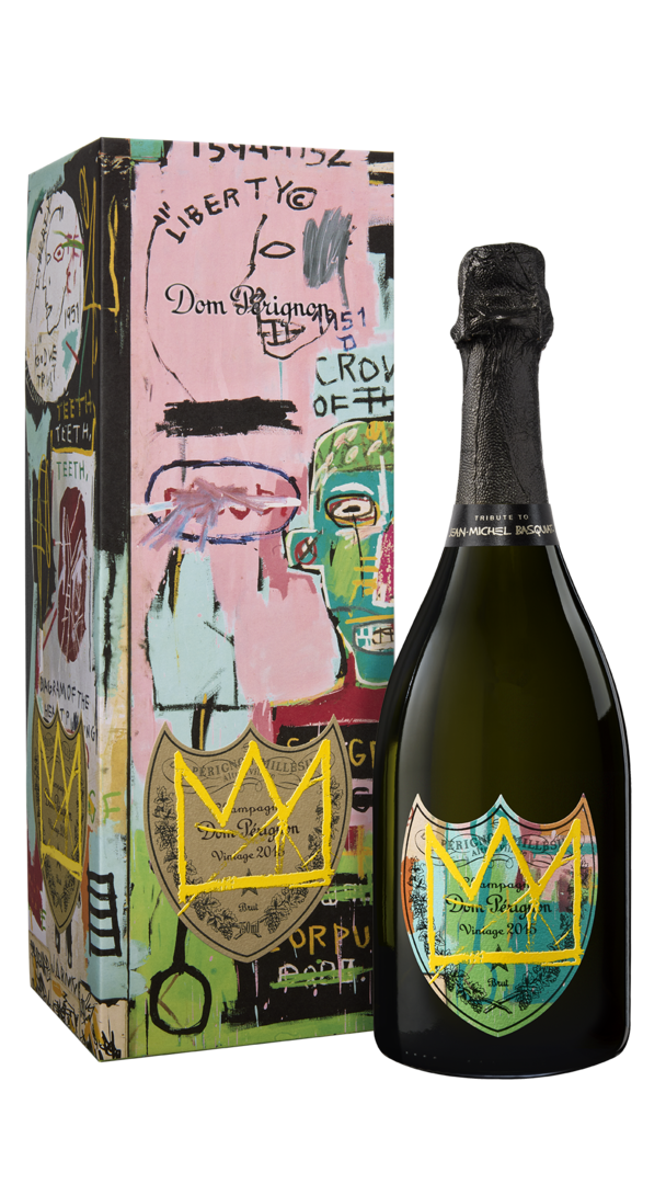 Dom Pérignon Vintage 2015 Jean-Michel Basquiat Special Edition yellow von Champagne Dom Pérignon