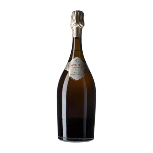 Gosset Grand Blanc de Blancs Chardonnay Brut Champagne Magnum-Flasche 1,5 L Weißer Sekt von Champagne Gosset