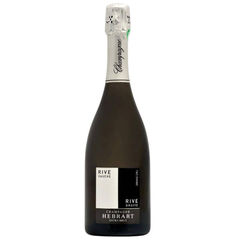 Magnum Rive Gauche Rive Droite Extra Brut Champagne Grand Cru Millesime 2013 von Champagne Hebrart