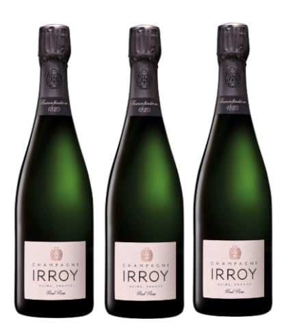 3x 0,75l - Irroy - Brut Rosé - Champagne A.O.P. - Frankreich - Rosé-Schaumwein brut von Champagne Irroy