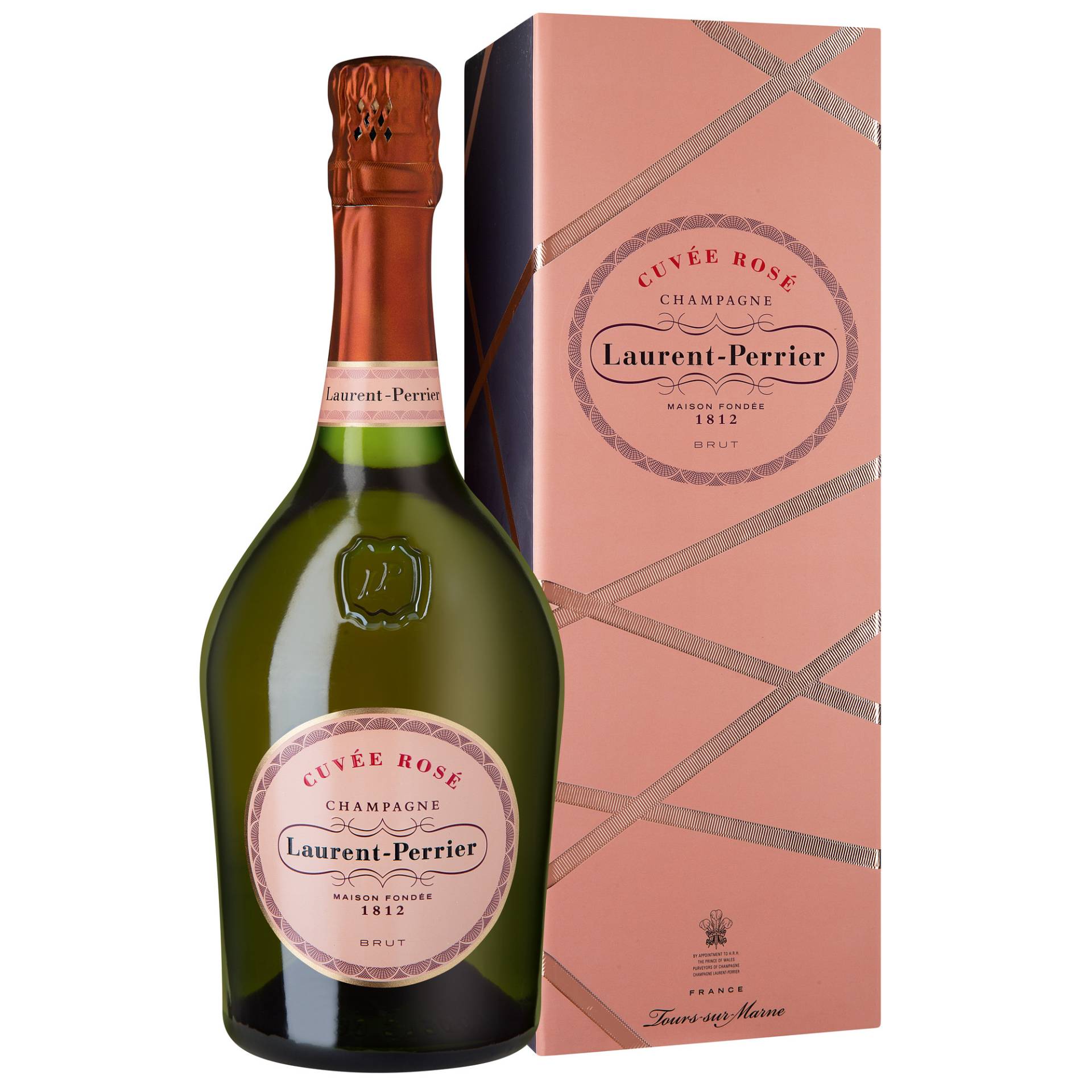 Champagne Laurent-Perrier Cuvée Rosé, Brut, Champagne AC, Geschenketui, Champagne, Schaumwein von Champagne Laurent-Perrier, Tours-sur-Marne, France