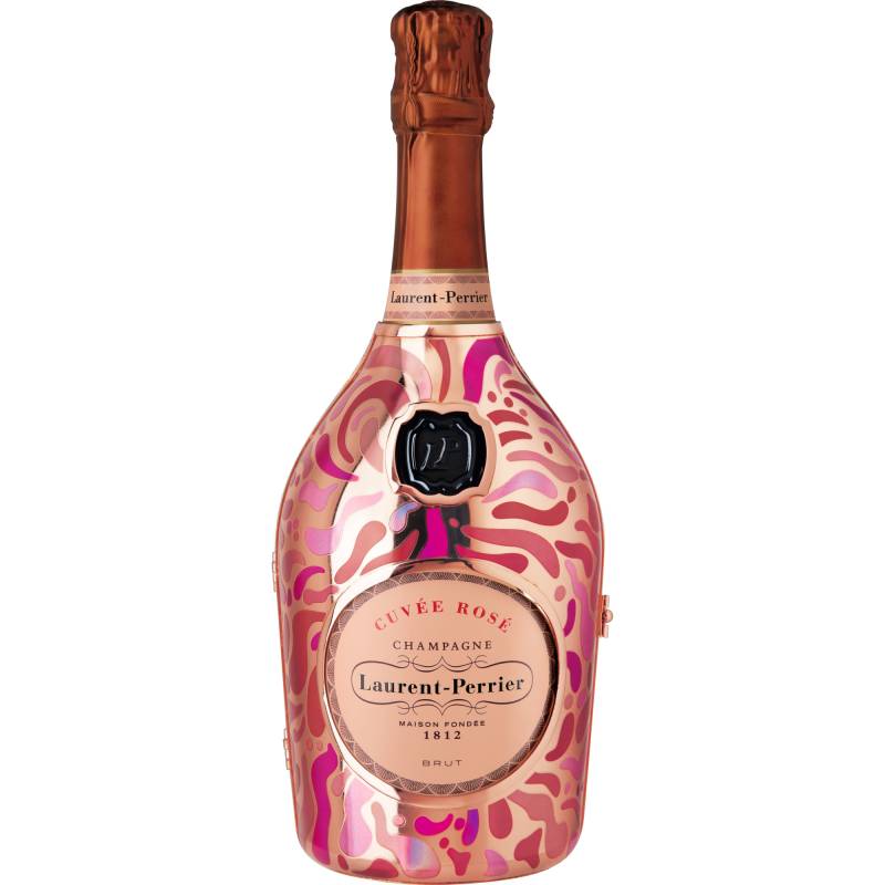 Champagne Laurent-Perrier Cuvée Rosé, Brut, Champagne AC, Robe Pétale Edition, Champagne, Schaumwein von Champagne Laurent-Perrier, Tours sur Marne - France