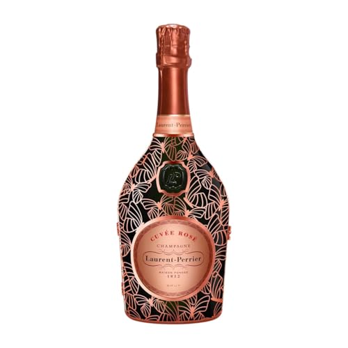 Laurent Perrier Cuvée Rose Metal Jacket Mariposa Spätburgunder Champagne 75 cl Rosé Sekt von Champagne Laurent Perrier