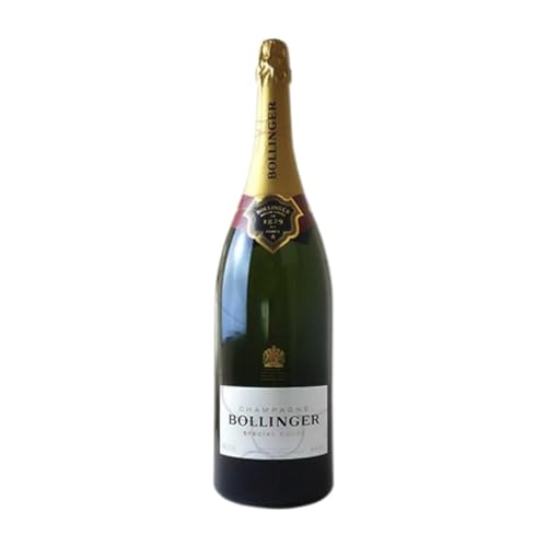 Bollinger Cuvée Brut Champagne Große Reserve Jeroboam-Doppelmagnum Flasche 3 L Weißer Sekt von Champagne Maison Bollinger