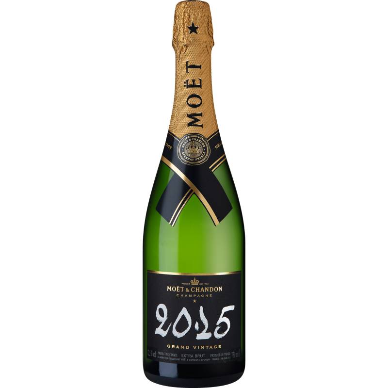 Champagne Moet & Chandon Grand Vintage, Brut, Champagne AC, Geschenkverpackung, Champagne, 2015, Schaumwein von Champagne Moet & Chandon, 51230 Epernay, France