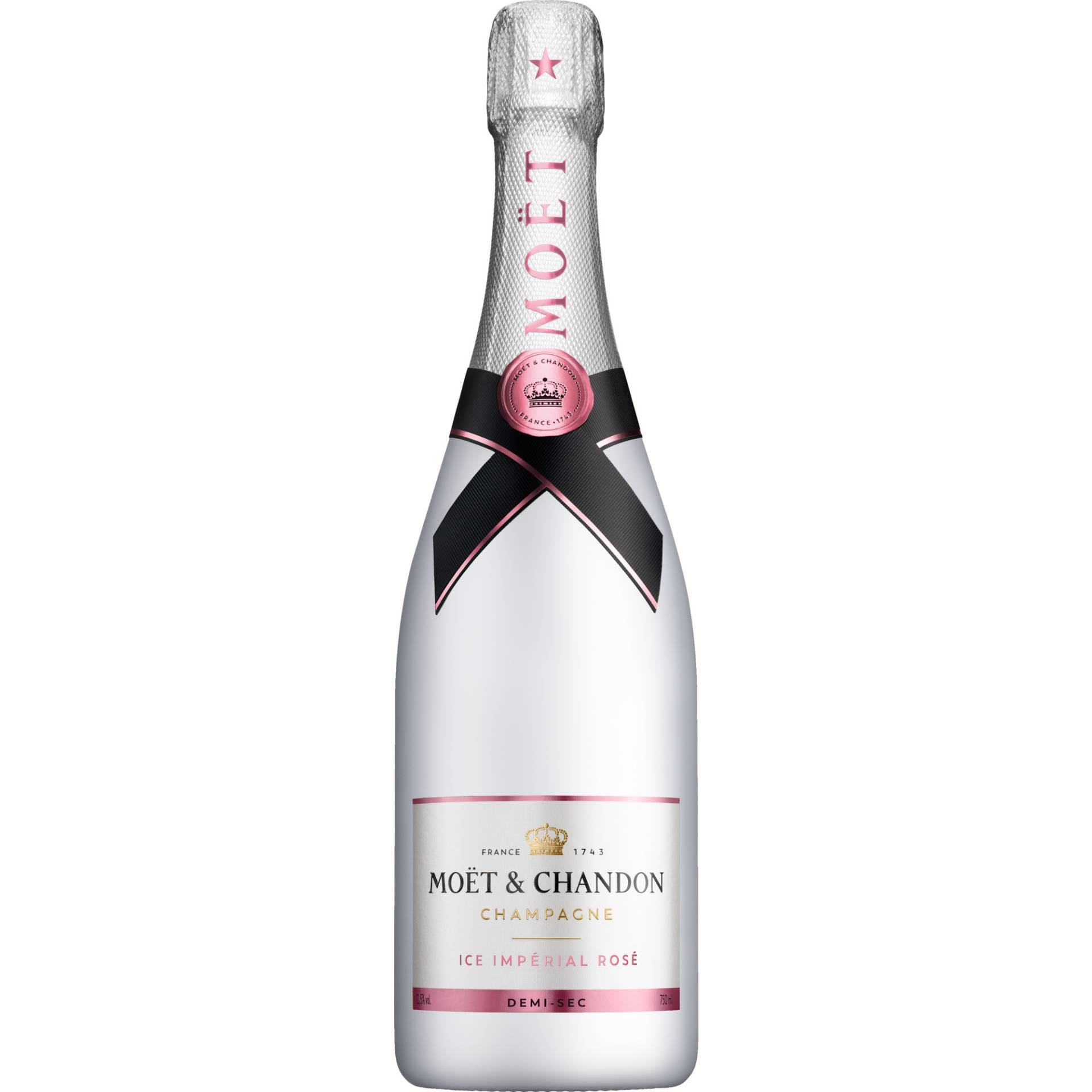 Champagne Moet & Chandon Ice Imperial Rosé, Demi Sec, Champagne AC, Champagne, Schaumwein von Champagne Moet & Chardon, 51230 Epernay, France