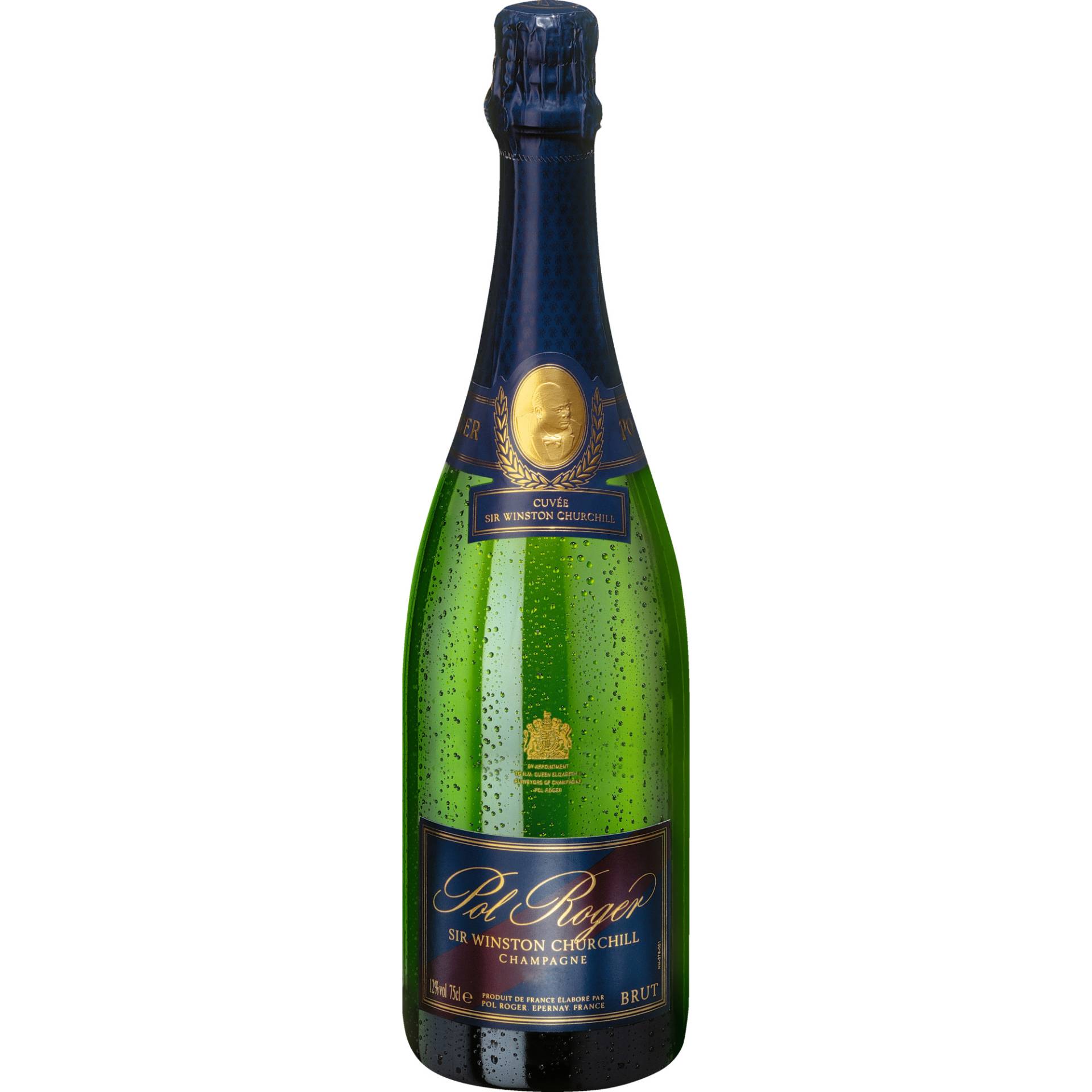 Champagne Cuvée Sir Winston Churchill, Brut, Champagne AC, Geschenketui, Champagne, 2015, Schaumwein von Champagne Pol Roger, 51206 Epernay, France