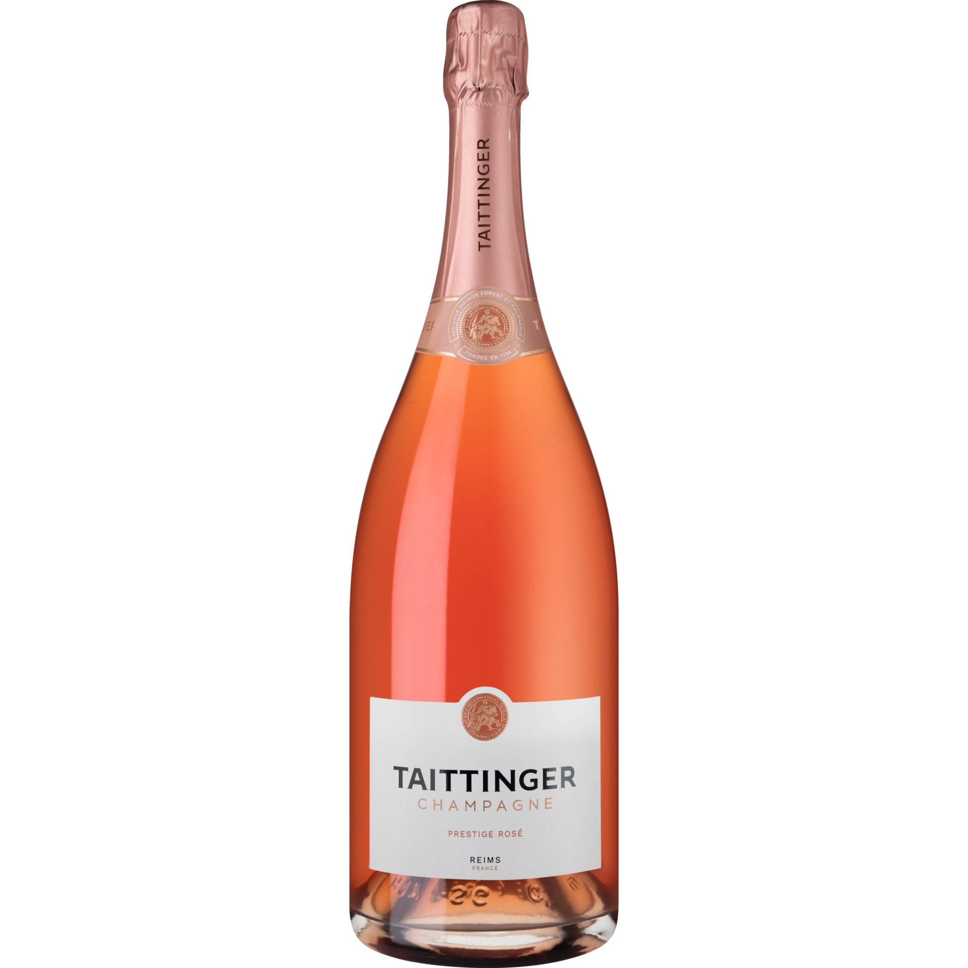 Champagne Taittinger Prestige Rosé, Brut, Champagne AC, Magnum, Champagne, Schaumwein von Champagne Taittinger, 51100 Reims, France