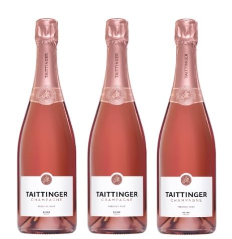 3x 0,75l - Taittinger - Brut Prestige Rosé - Champagne A.O.P. - Frankreich - Rosé-Schaumwein brut von Champagne Taittinger