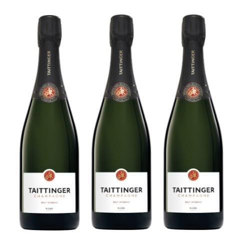 3x 0,75l - Taittinger - Brut Réserve - Champagne A.O.P. - Frankreich - Schaumwein brut von Champagne Taittinger