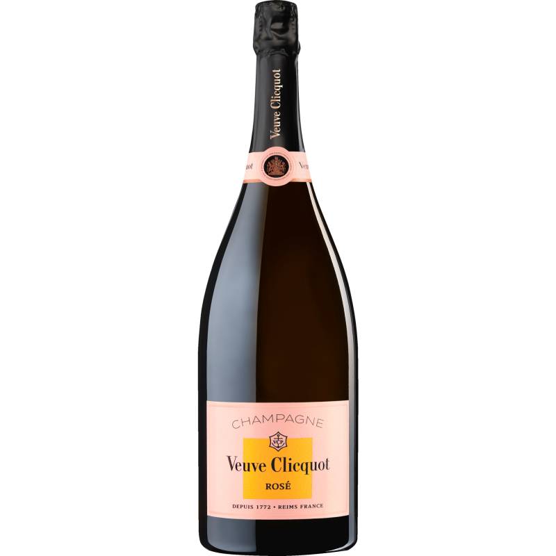 Champagne Veuve Clicquot Rosé, Brut, Champagne AC, Magnum, Champagne, Schaumwein von Champagne Veuve Clicquot, Reims, France