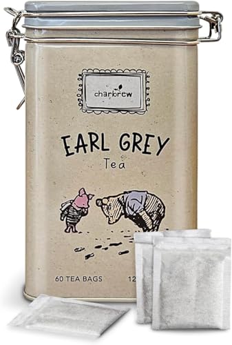 Charbrew Teedose Earl Grey Winnie the Pooh 60 Teebeutel von Charbrew