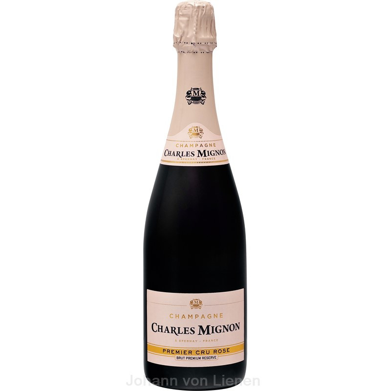 Champagner Charles Mignon Rosé Premier Cru Brut 0,75 L 12,5 % vol von Charles Mignon Champagner