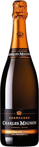 Charles Mignon Champagner Brut Premier Cru AOP - Eleganter und ausgewogener Champagner aus Premier Cru Lagen (1x 0,75l) von Charles Mignon