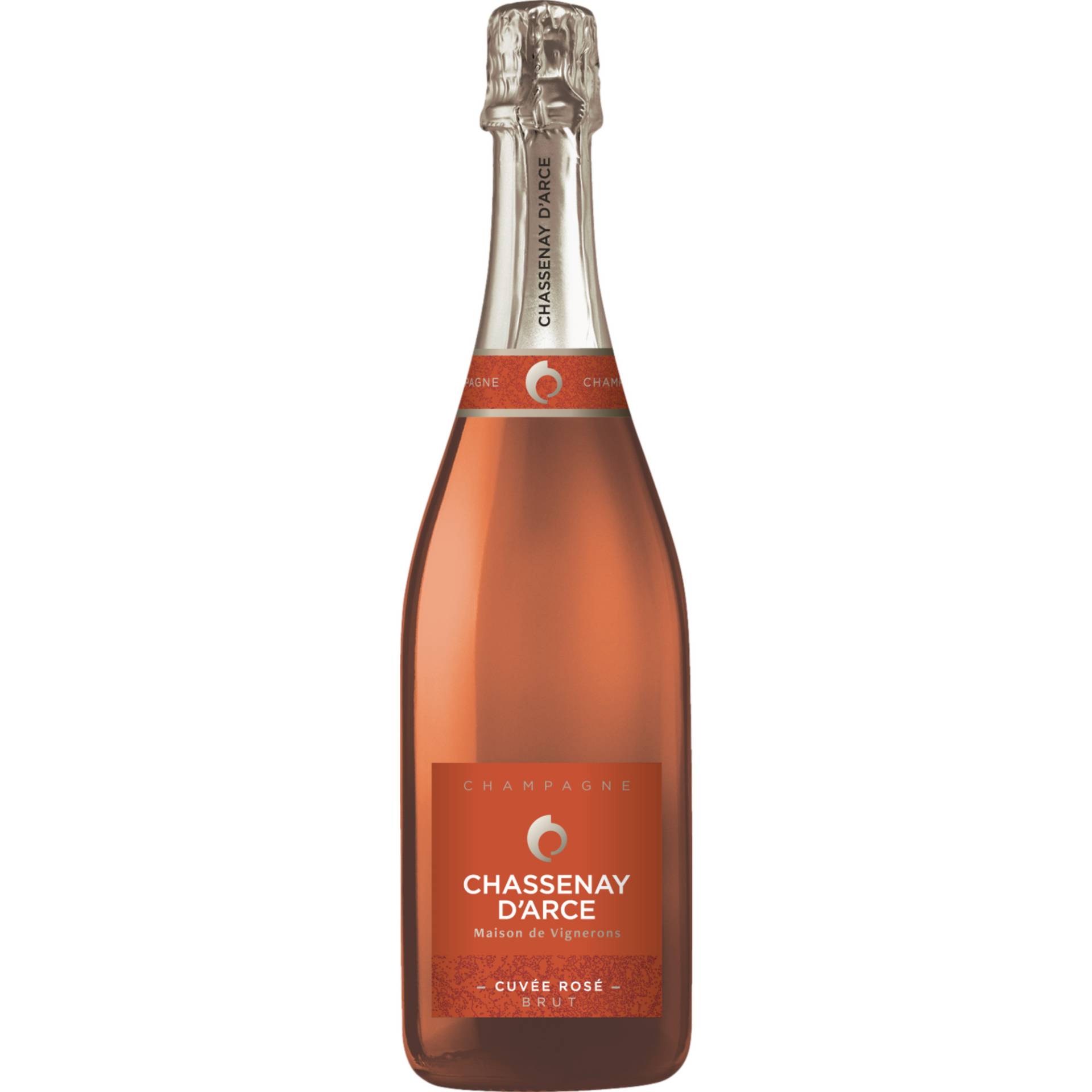 Champagne Chassenay d'Arce Cuvée Rosé, Brut, Champagne AOP, Champagne, Schaumwein von Chassenay D'Arce, 11, rue du Pressoir, 10110 Ville-sur-Arce