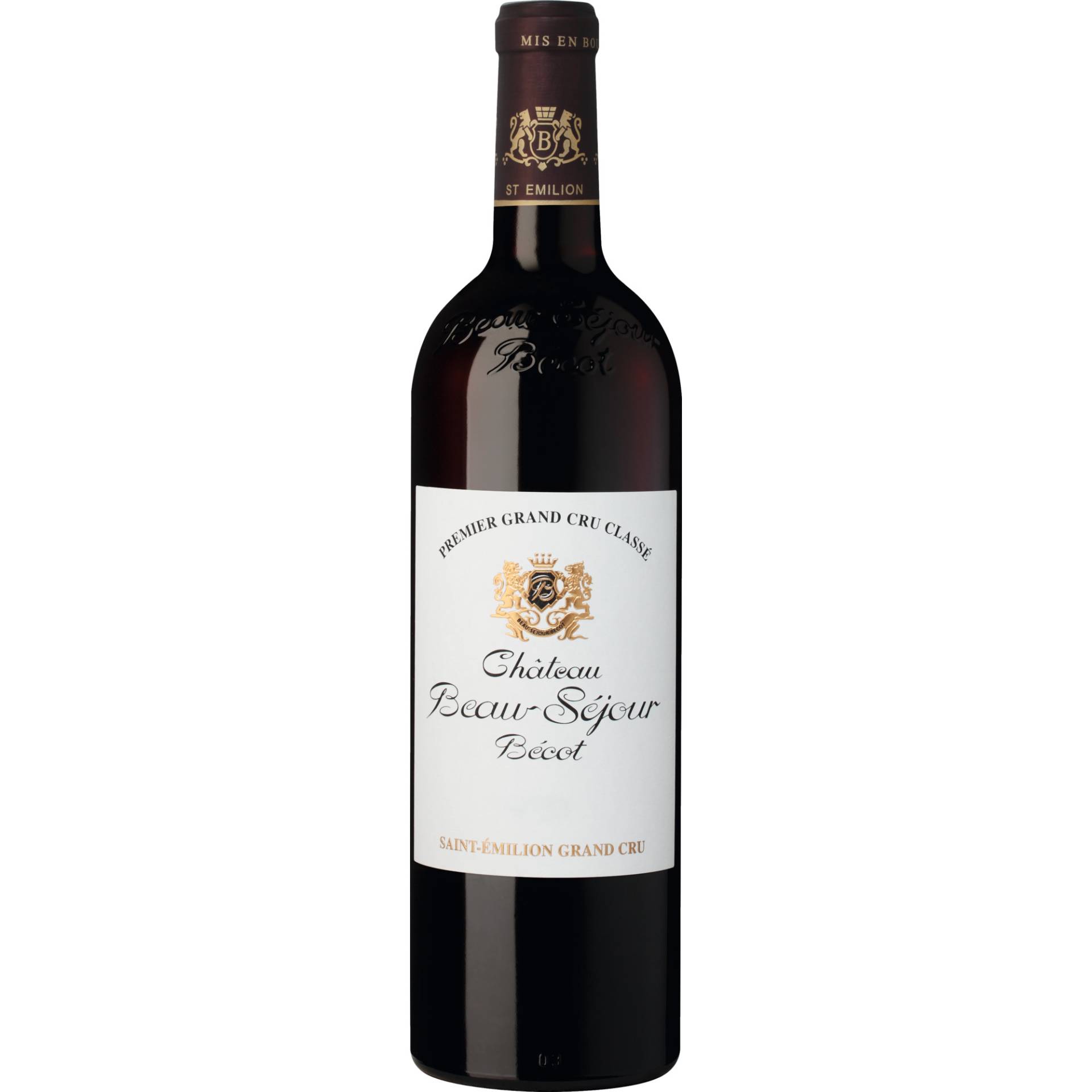 Château Beau-Séjour Bécot, Saint-Emilion AOP, Grand Cru Classé B, Bordeaux, 2018, Rotwein von Château Beau-Séjour Bécot, Saint-Emilion, France