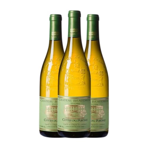 Château Beauchene Viognier Frankreich Jung 75 cl Weißwein (Karton mit 3 Flaschen von 75 cl) von Château Beauchene