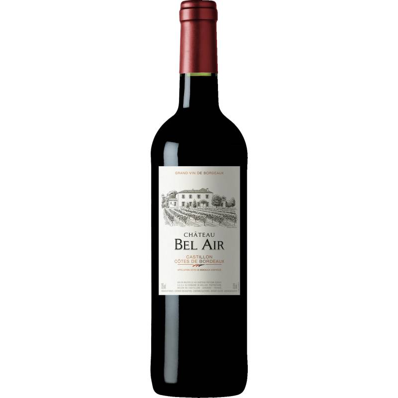 Château Bel Air, Castillon Côtes de Bordeaux AOP, Bordeaux, 2018, Rotwein von Château Bel Air, Belvès-de-Castillon - France