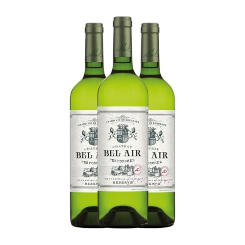 Château Bel Air Perponcher Sauvignon Weiß Bordeaux Reserve 75 cl Weißwein (Karton mit 3 Flaschen von 75 cl) von Château Bel Air Perponcher