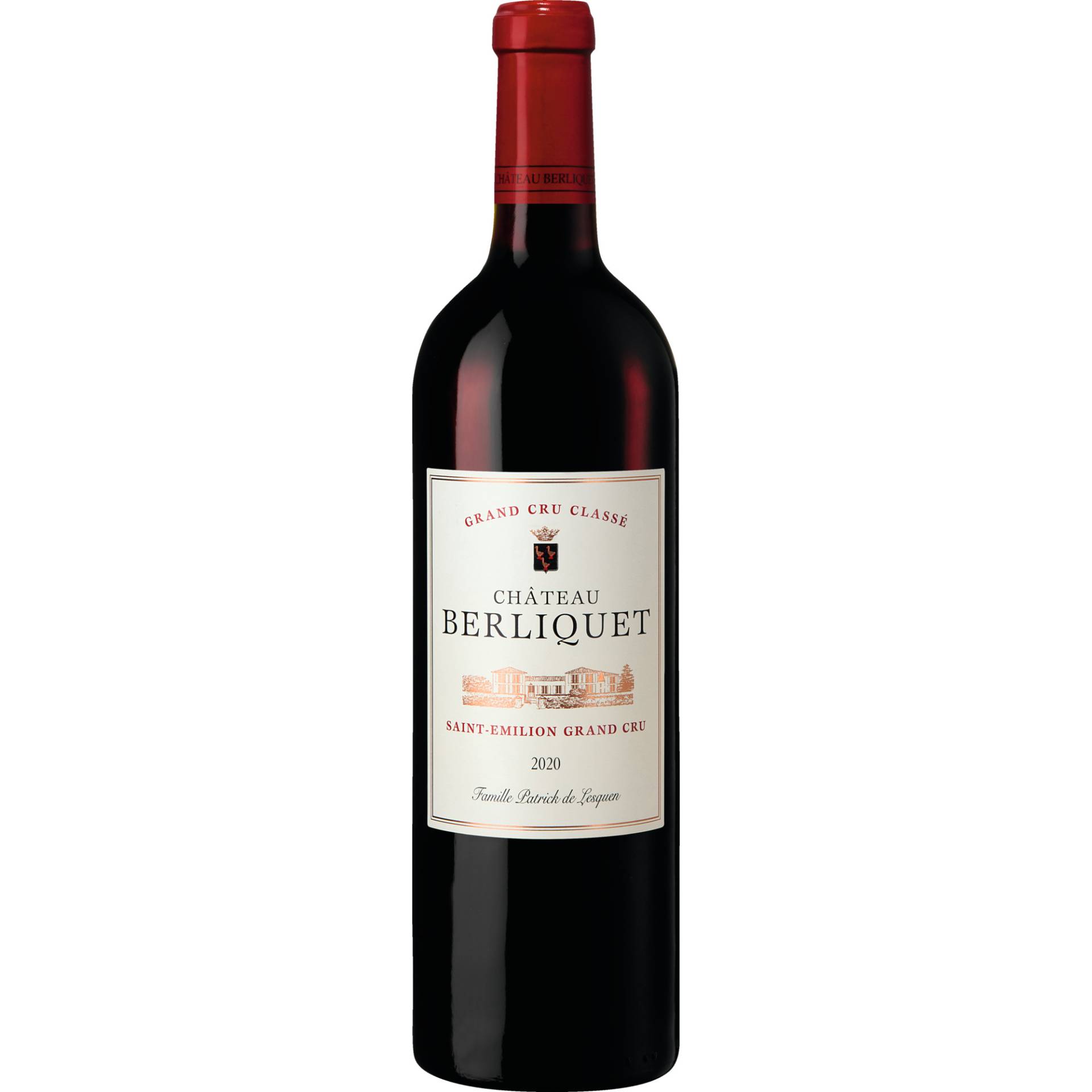 Château Berliquet, Saint-Emilion AOP Grand Cru Classé, Bordeaux, 2020, Rotwein von Château Berliquet, 33330 Saint-Emilion, France