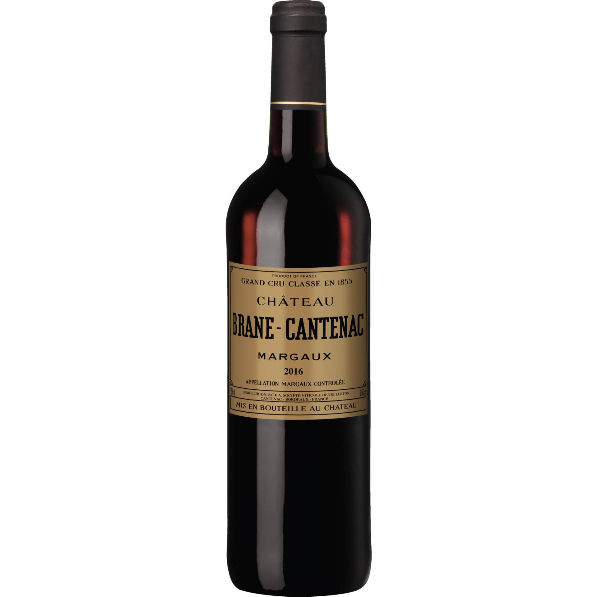 Château Brane-Cantenac, Margaux AOP, 2ème Cru Classé, Bordeaux, 2016, Rotwein von Château Brane-Cantenac, Cantenac, France