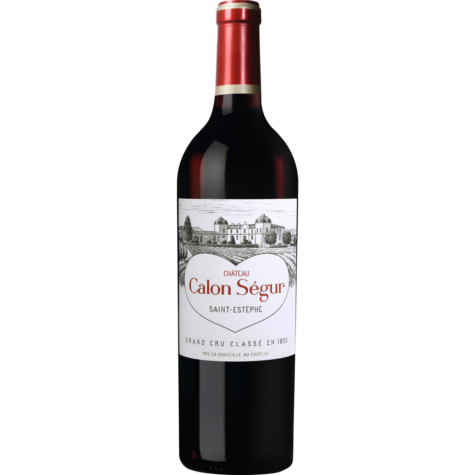 Château Calon-Ségur, Saint-Estèphe AOP, 3ème Cru Classé, Bordeaux, 2021, Rotwein von Château Calon Ségur, 33180 Saint-Estèphe, France