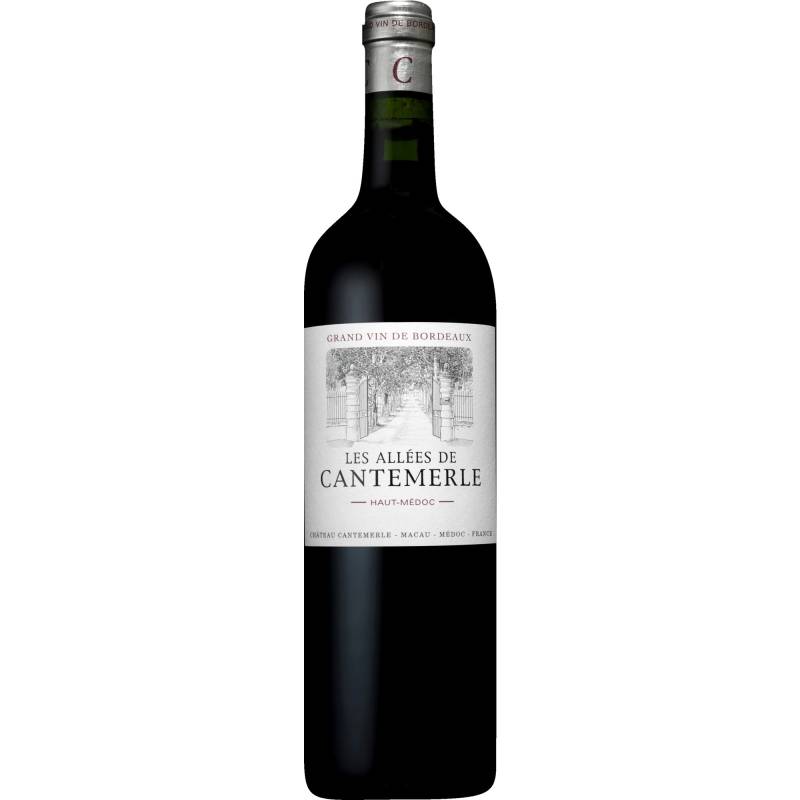 Les Allées de Cantemerle, Haut-Médoc AOP, Bordeaux, 2014, Rotwein von Château Cantemerle, 33460 Macau - France