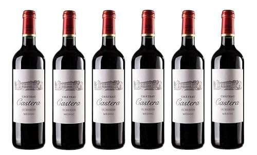 6x 0,75l - Château Castera - Cru Bourgeois Supérieur - Médoc A.O.P. - Bordeaux - Frankreich - Weißwein trocken von Château Castera