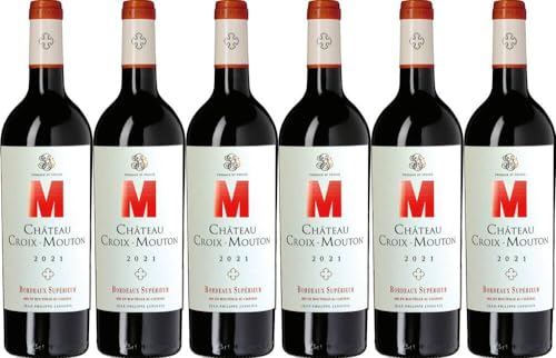 6x Châteaux Croix-Mouton Bordeaux Supérieur 2021 - Château Croix-Mouton, Bordeaux - Rotwein von Château Croix-Mouton