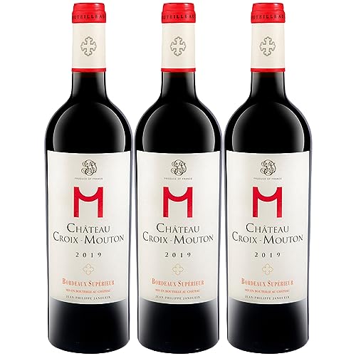 Château Croix-Mouton 2019 AOC Bordeaux Supérieur Rotwein trocken (3x0,75l) von Château Croix-Mouton