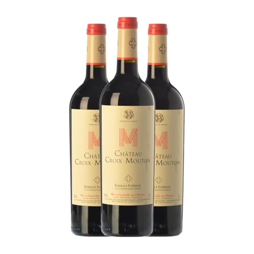 Château Croix-Mouton Bordeaux Supérieur Alterung 75 cl Rotwein (Karton mit 3 Flaschen von 75 cl) von Château Croix-Mouton