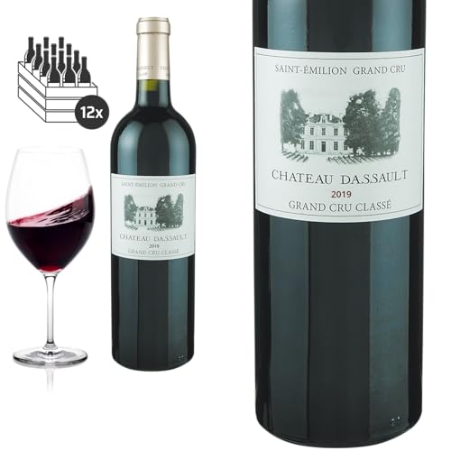 12er Karton 2019 Saint-Emilion Grand Cru Classé Château Dassault Rotwein von Château Dassault